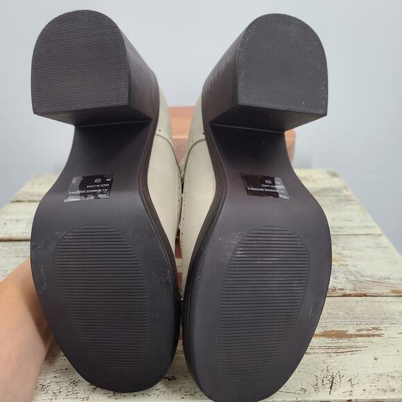 Jellypop Xena Classic block heel Mary Janes shoes 8 med Schoolgirl preppy Goth - Picture 6 of 9